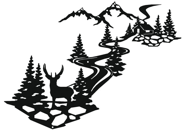 Free Free 318 Mountain Cabin Svg SVG PNG EPS DXF File