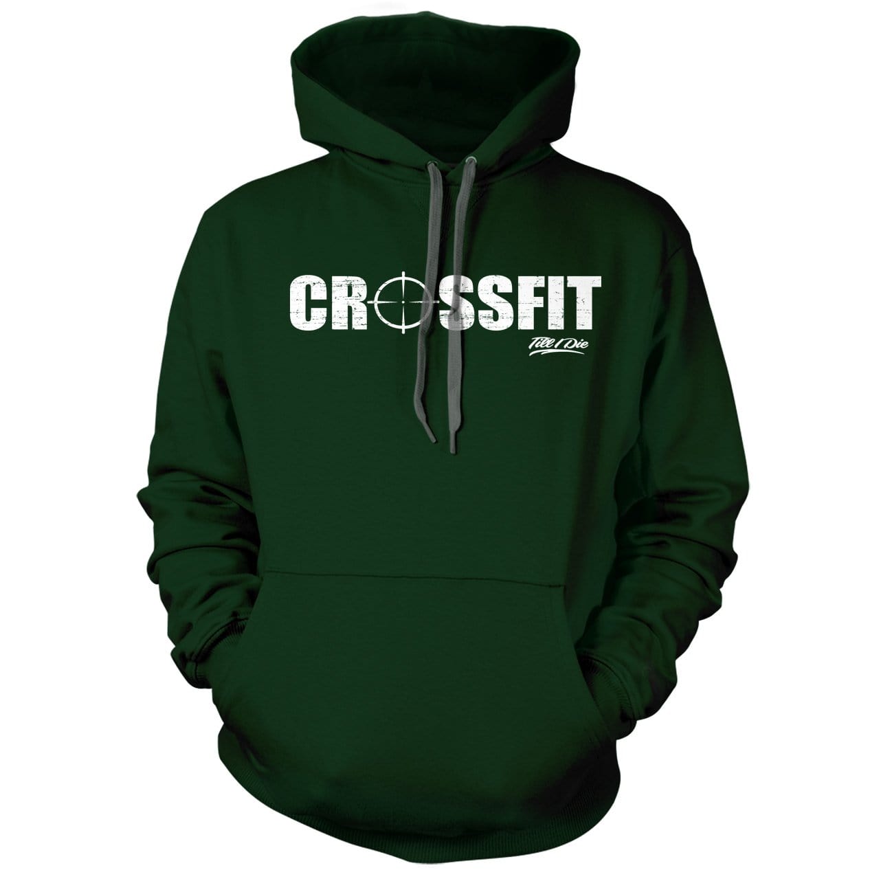 green crossfit hoodie