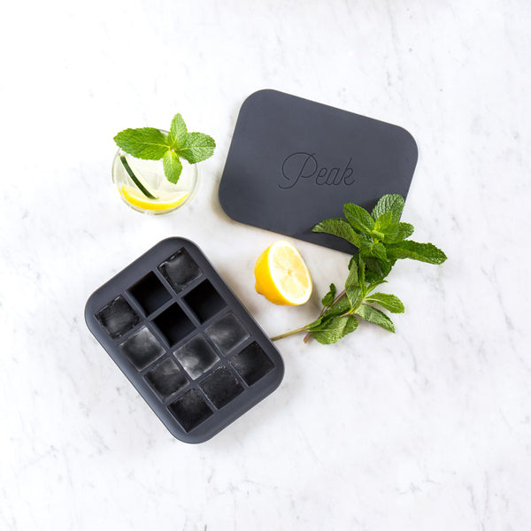 Peak XL Ice Cube Tray - Charcoal – Relish Decor