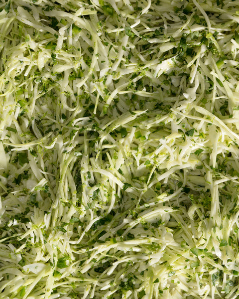 spicy green slaw