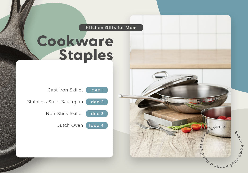 kitchen gifts for mom cookware staples