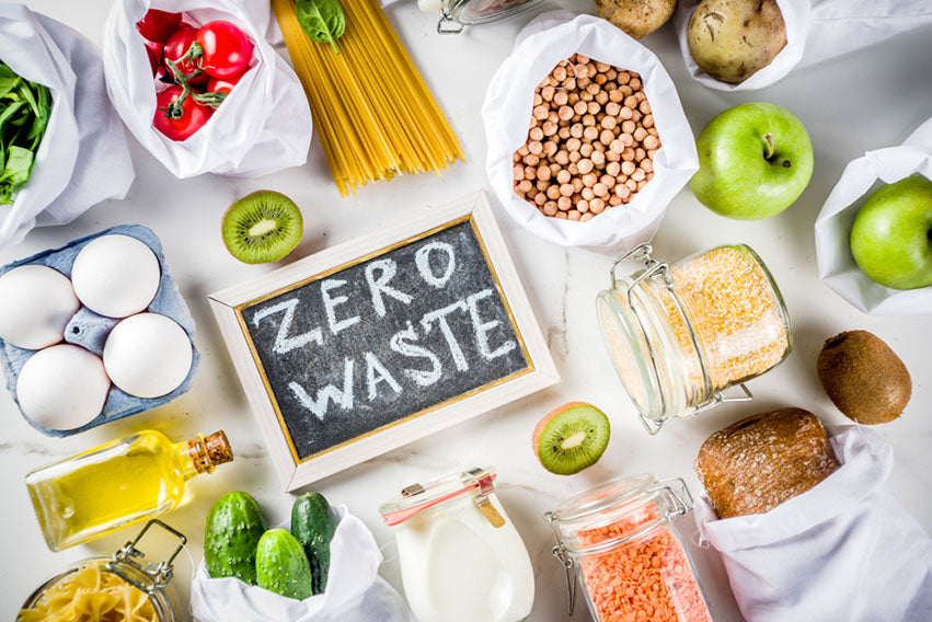 zero waste food assortment