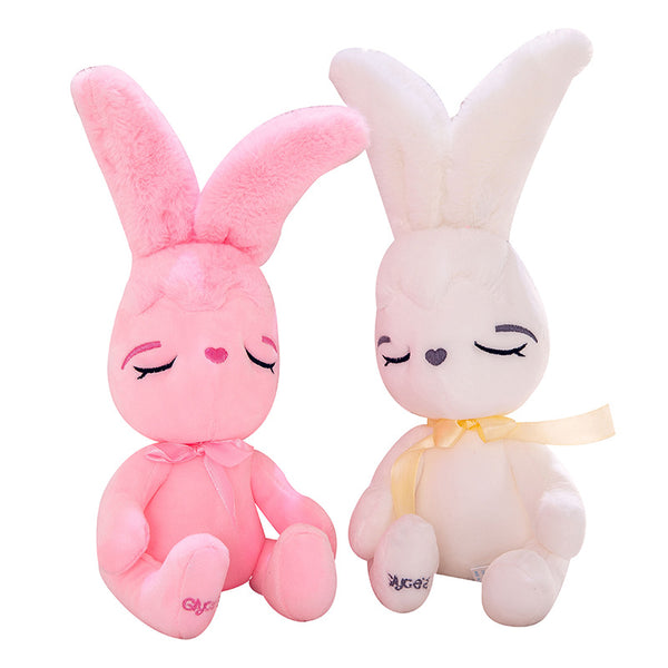 baby doll and rabbit