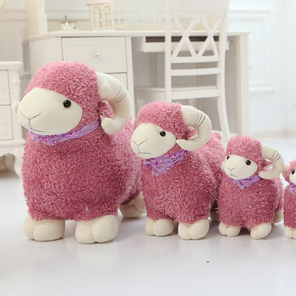 cute sheep stuffed animal