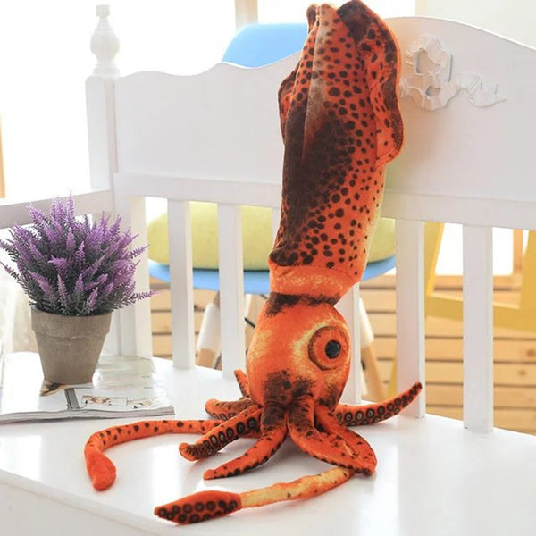 squid stuffed toy