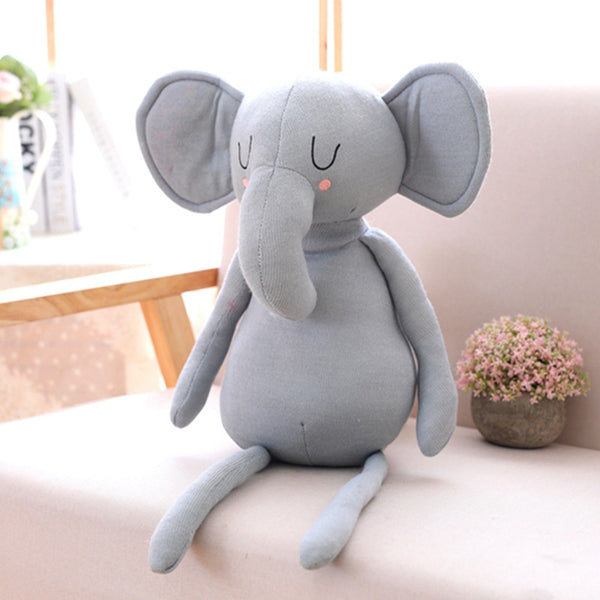 baby soft plush elephant sleep pillow