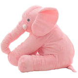 Big Stuffed Elephant Plush Doll, Baby Super Soft Elephants Toys Pink