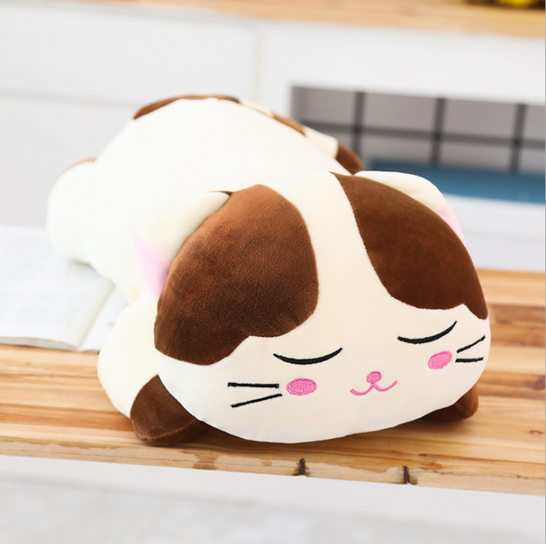 sleeping cat plush