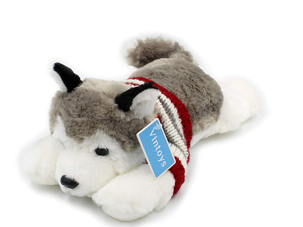 husky puppy stuffed animal