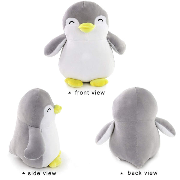 penguin plush pillow