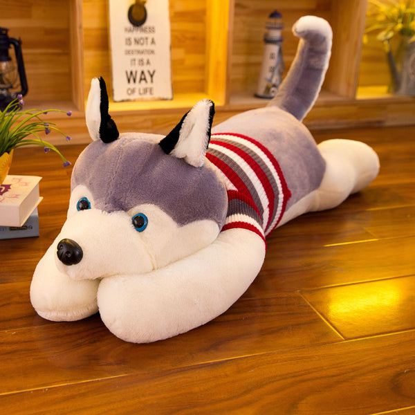 big husky dog stuffed animal