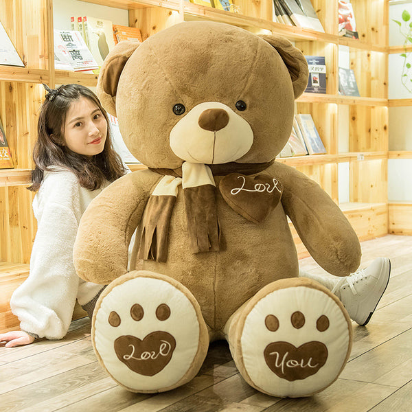 teddy bear baby pillow