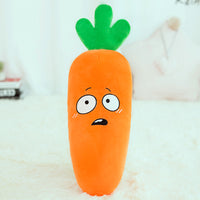 stuffed carrot dog toy