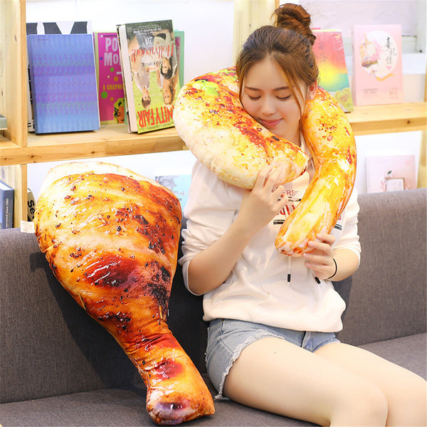 chicken leg plush