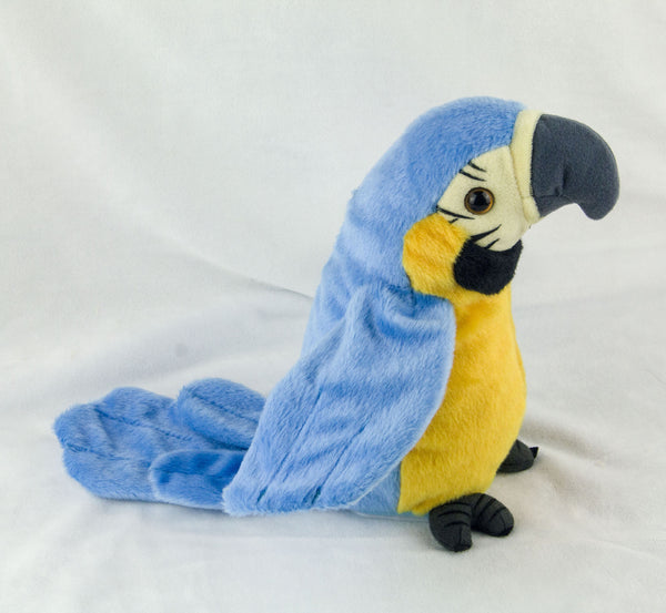 realistic stuffed parrot