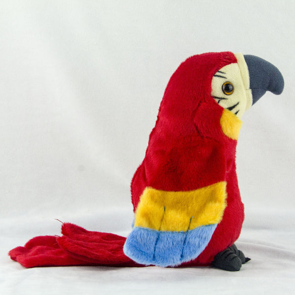 realistic stuffed parrot