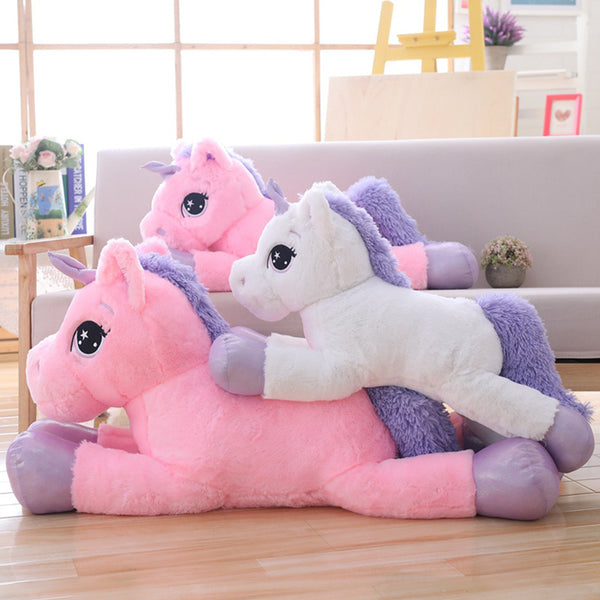 giant stuffed unicorn