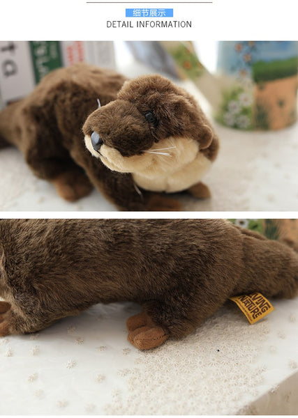 life size otter stuffed animal