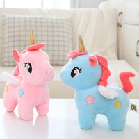 Cute Unicorn Plush Toy Unicorn Stuffed Doll Appease Sleeping Pillow