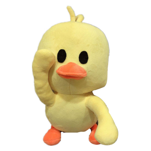 plush yellow duck