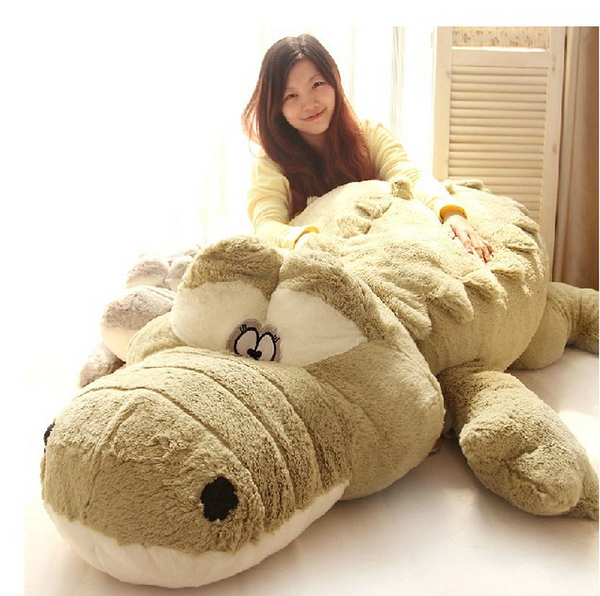 giant crocodile stuffed animal