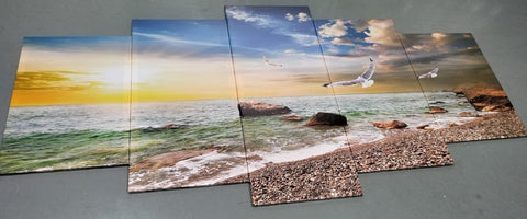 Sunset Beach Landscape Print