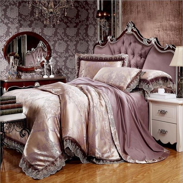 Cool Tees And Things 4 6 Pcs Luxury Jacquard Bedding Set Duvet