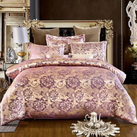Cool Tees And Things Luxury Bedding Sets Jacquard Queen King