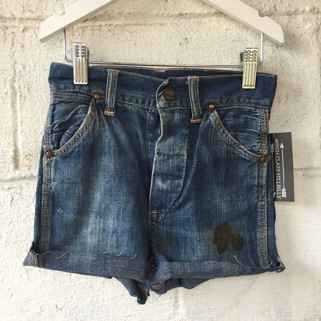 cut up jean shorts