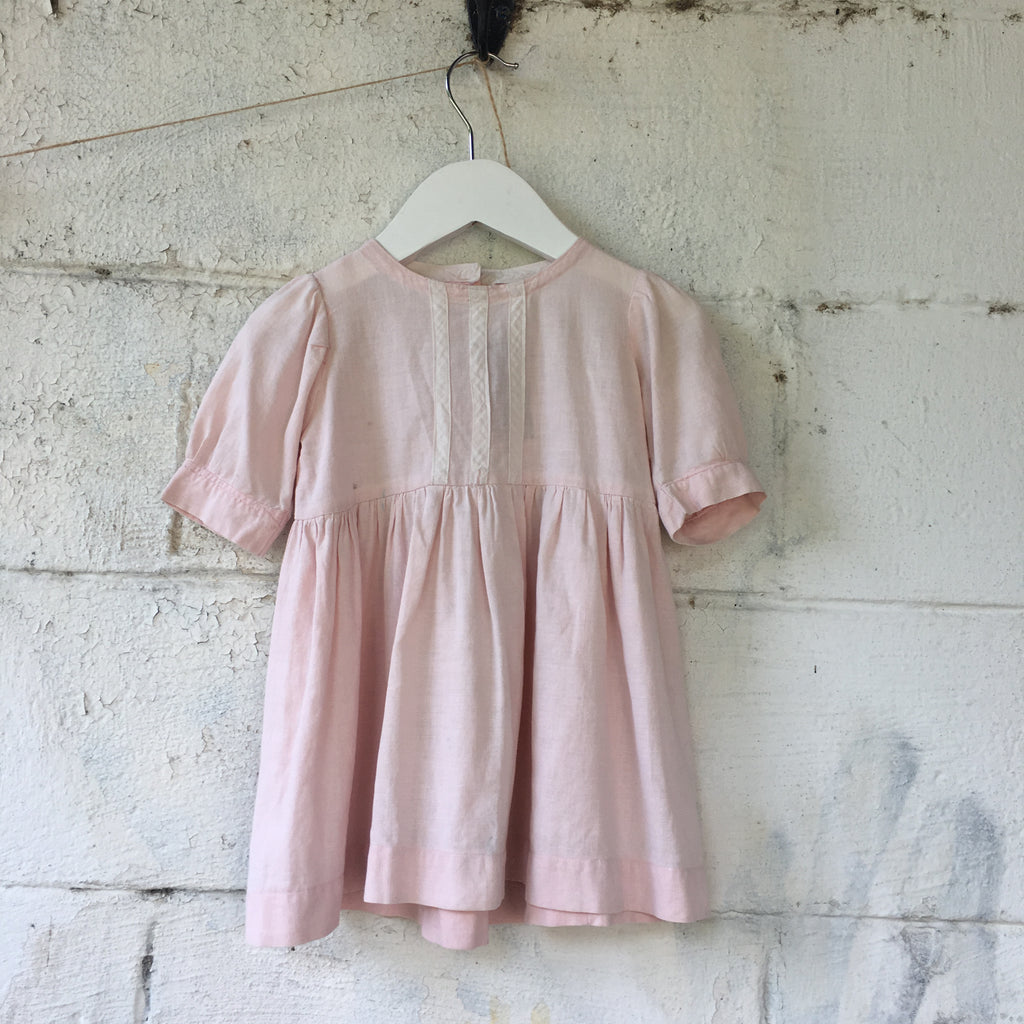 pale pink baby dress