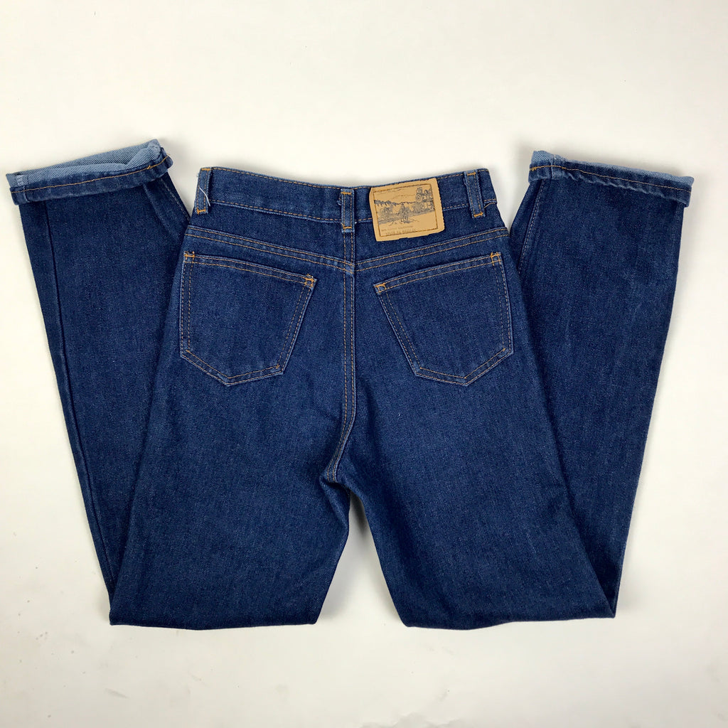 Vintage Darkwash Sears Jeans 24 x 29 