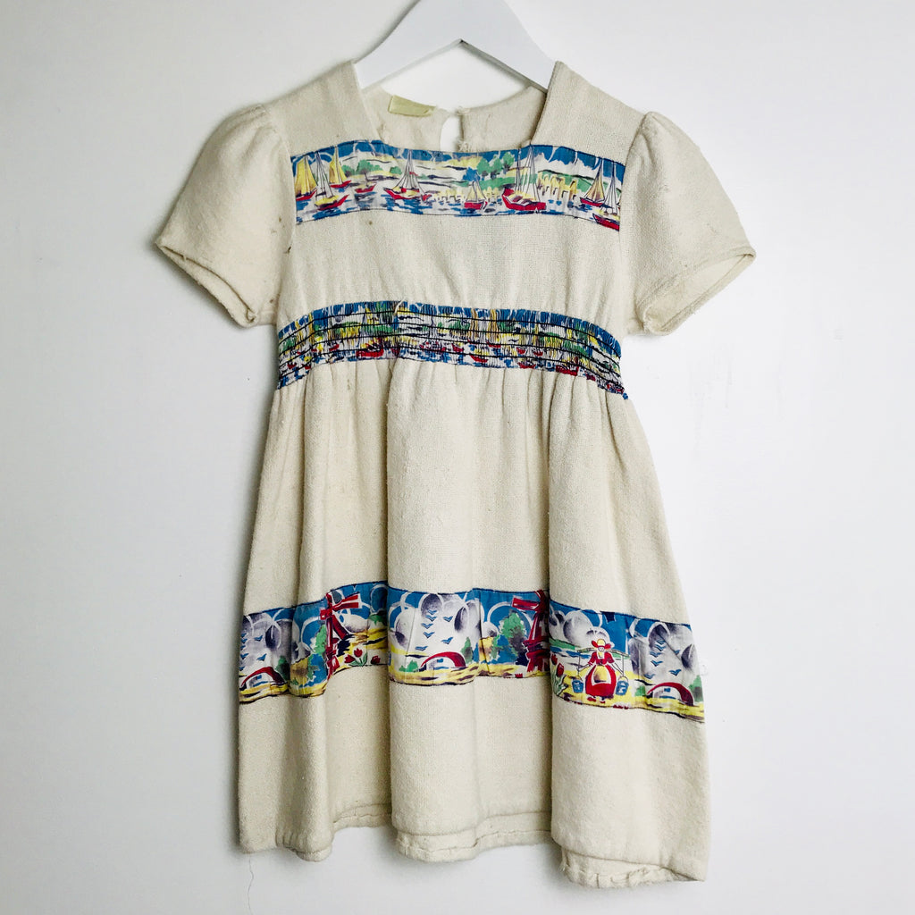 girls 1940s dress