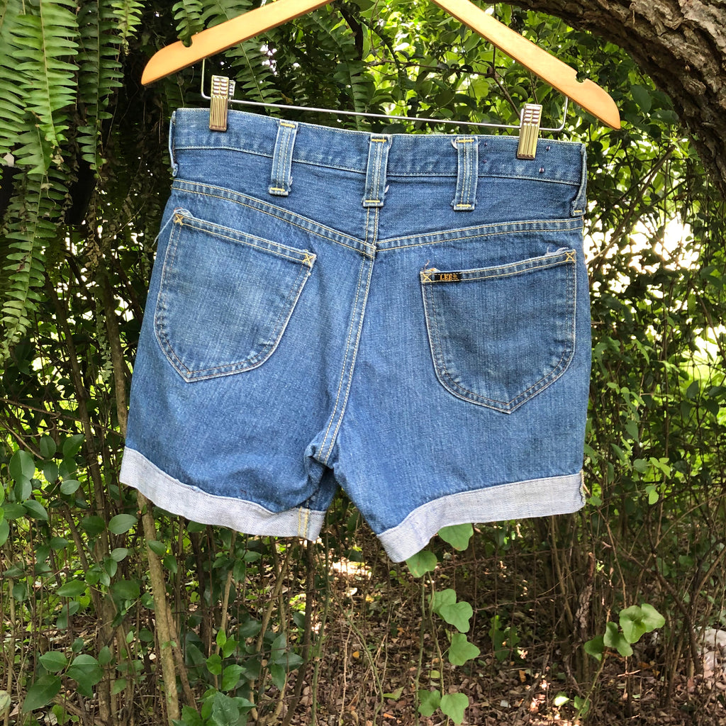 lee jean shorts womens