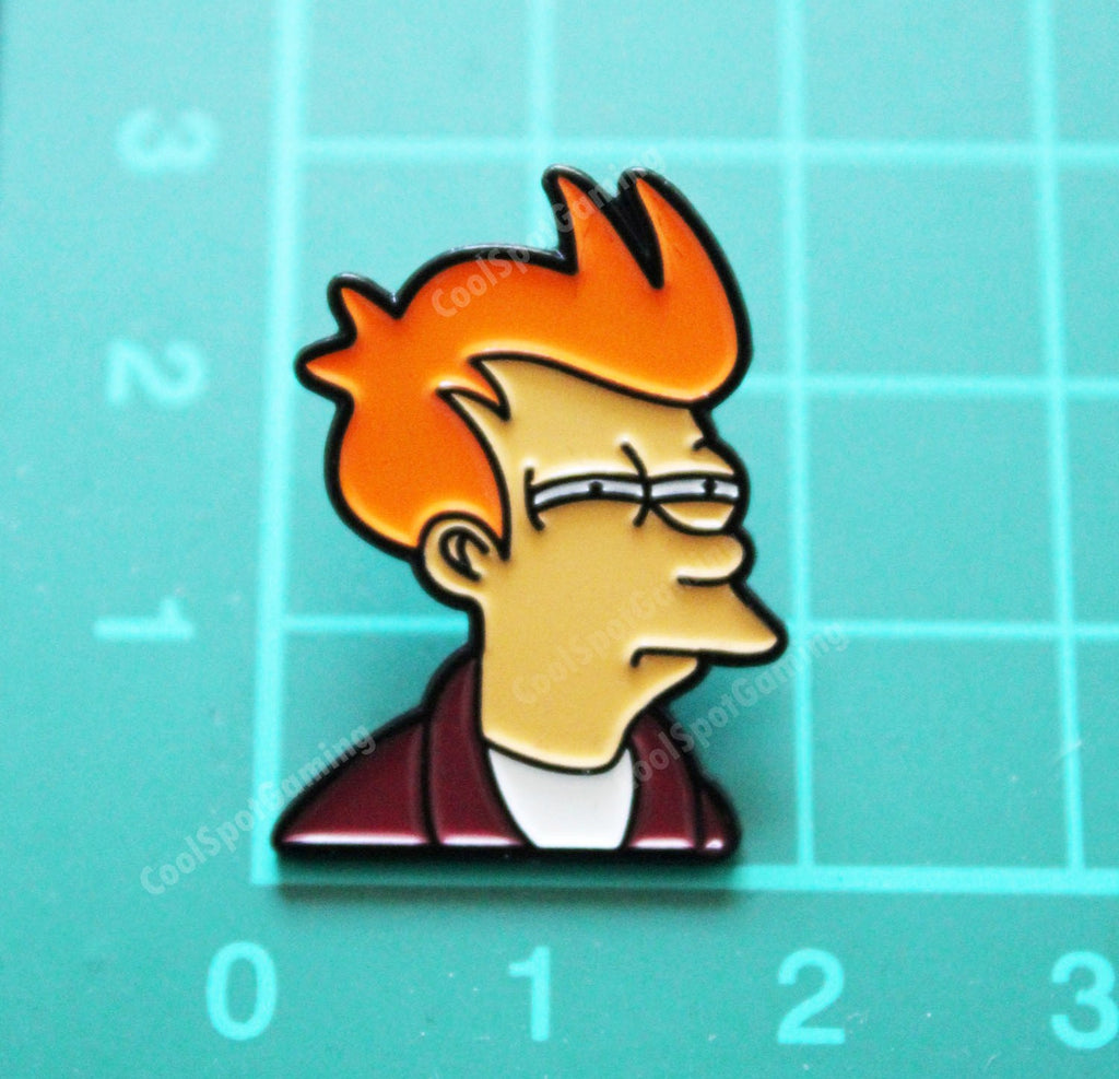 Futurama Fry Not Sure If Meme Pin Badge Cool Spot Gaming