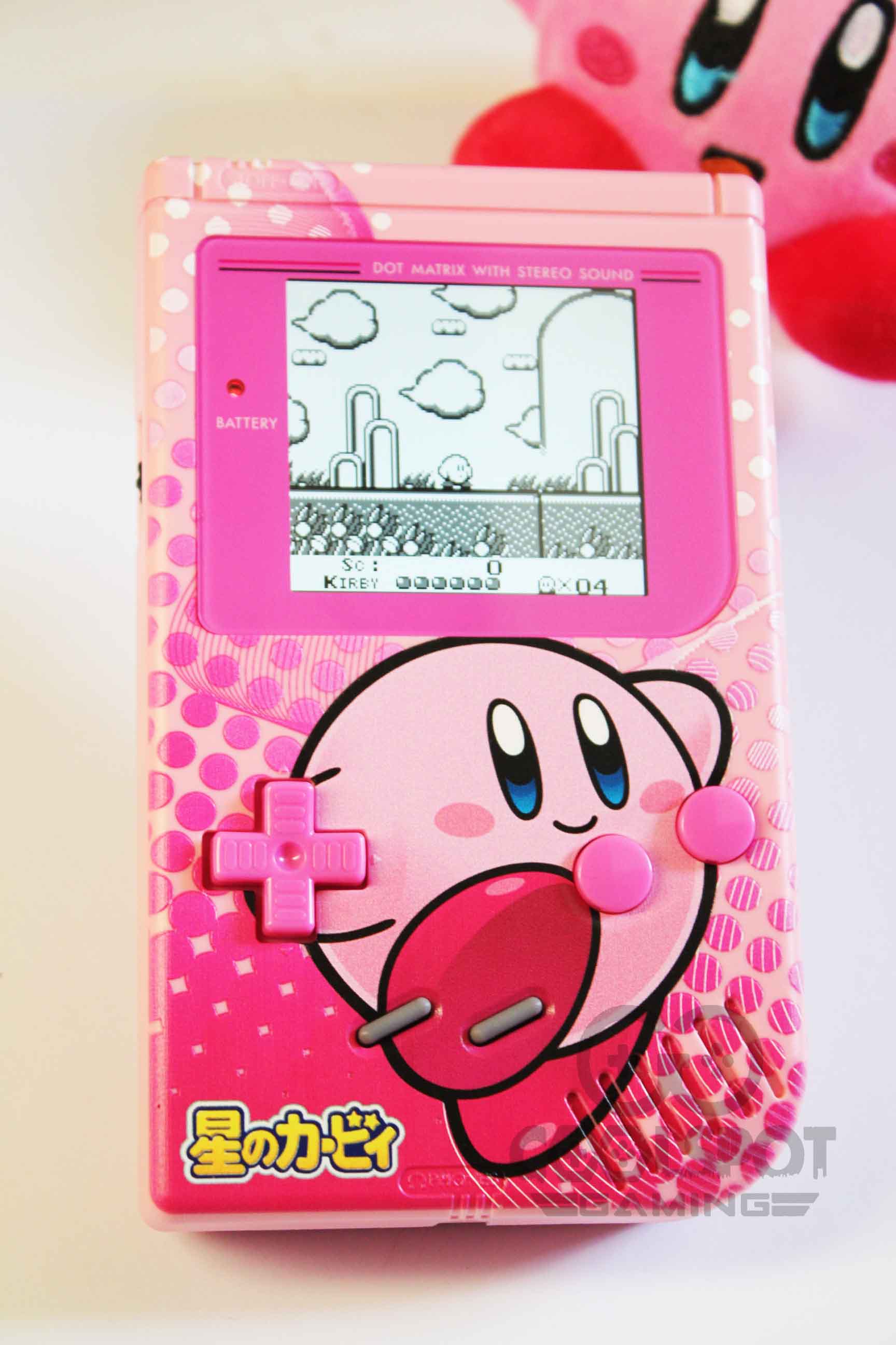 Original Game Boy DMG - New Multi-Colour LCD IPS Console - Kirby Editi –  Cool Spot Gaming