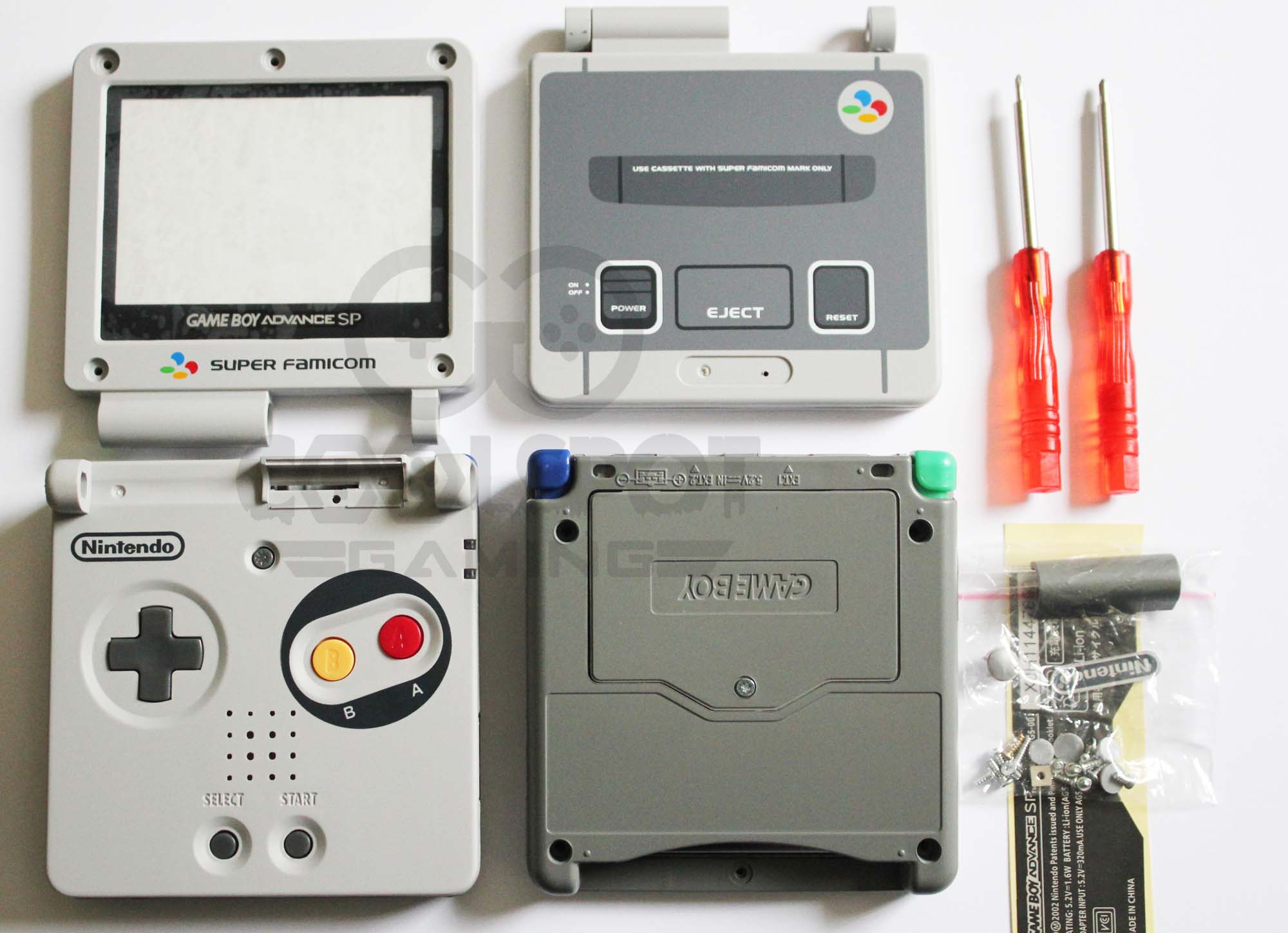 gba sp snes shell