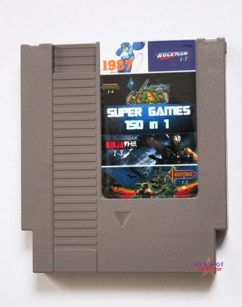 nes cartridge with all games