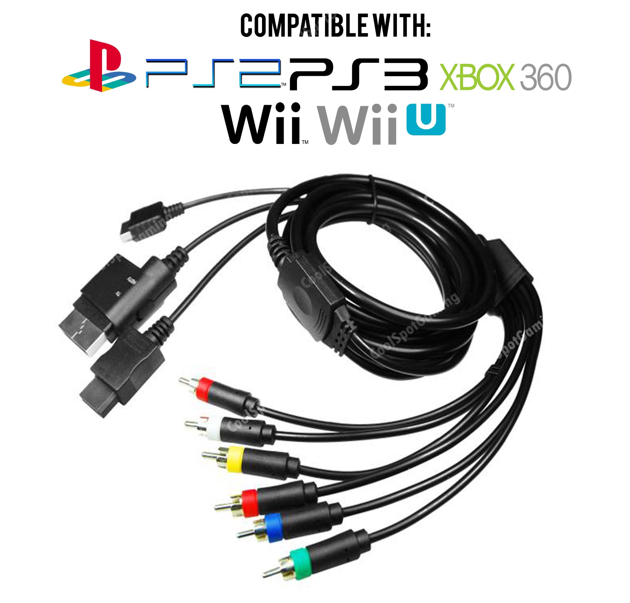 wii av component cable