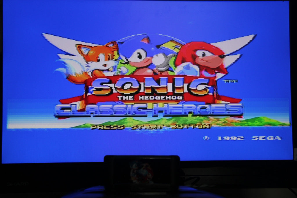 sonic classic heroes sega genesis