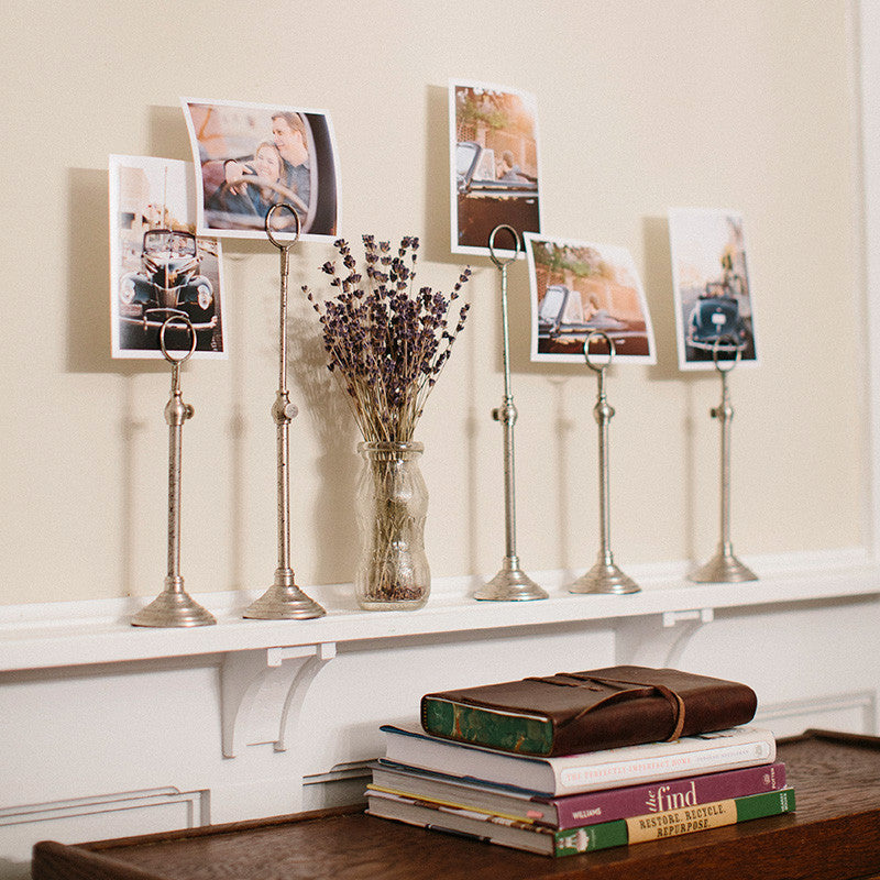 vintage table card holders