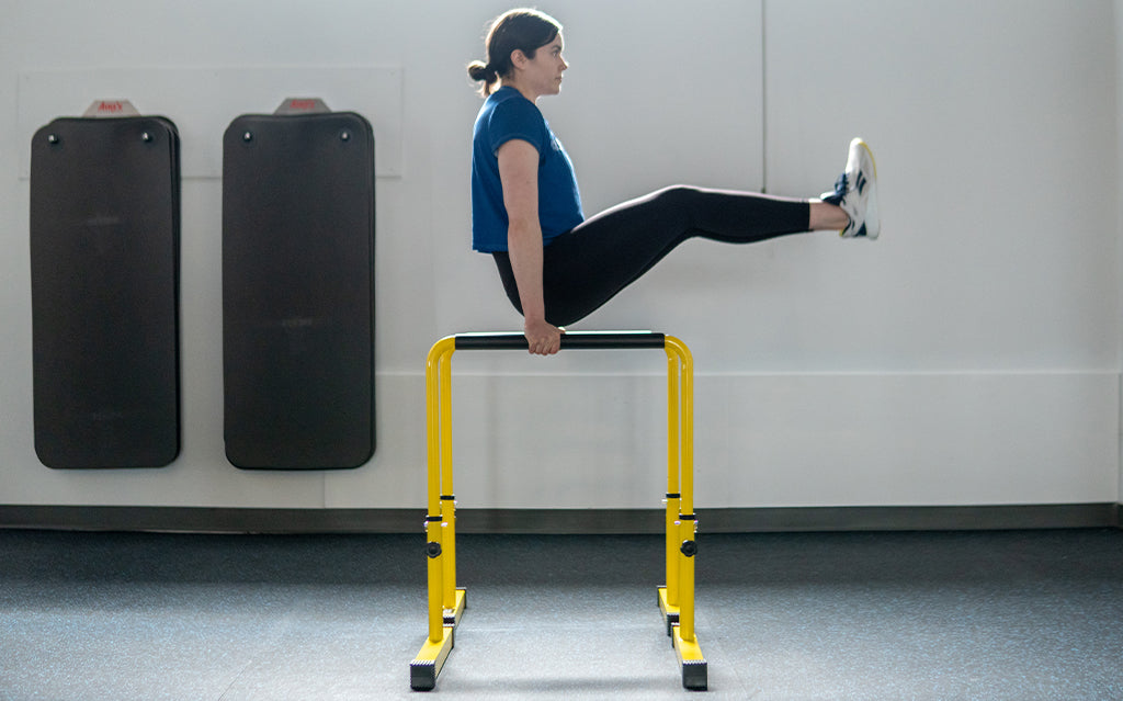 Synergee Adjustable Dip Station Leg Strength