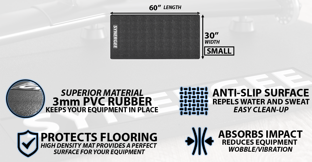 Synergee Exercise Equipment Floor Mats Small Specifications