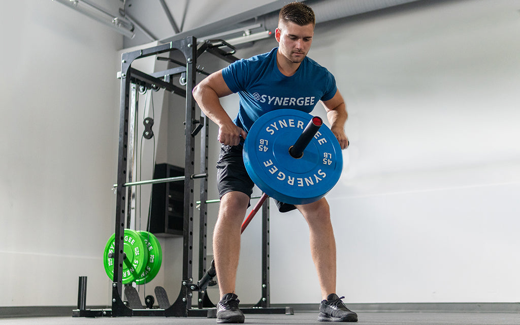 Synergee Power Rack With Pulley System Landmine