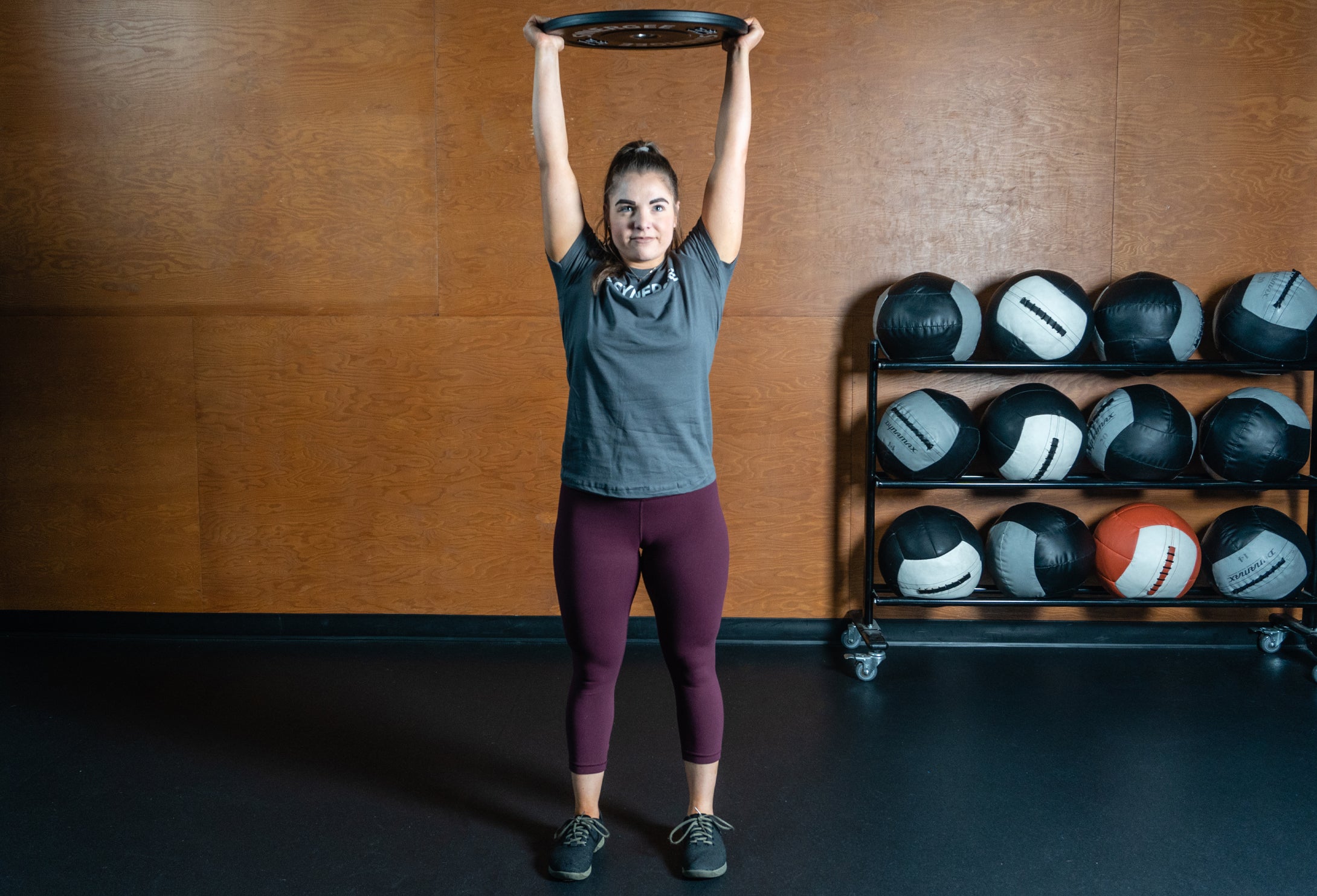 Overhead Lunges