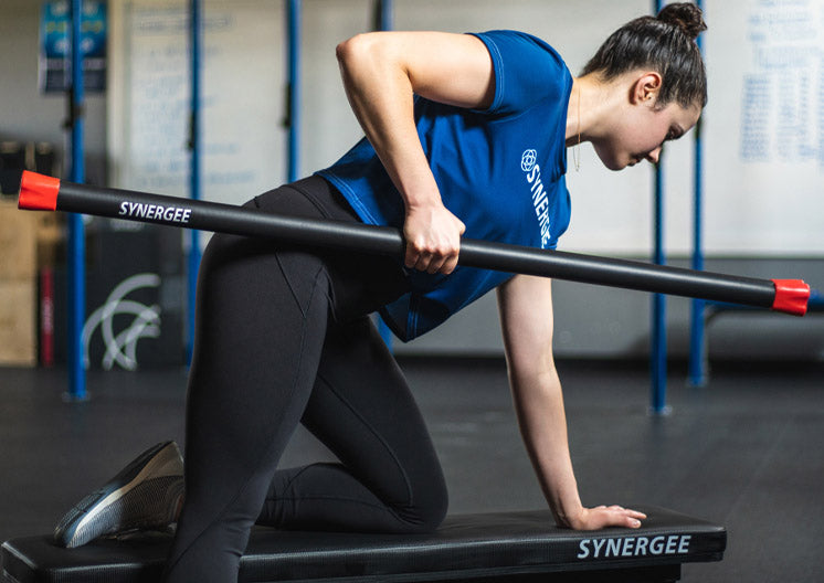 Synergee Weighted Workout Bars Singles and Sets Comfort