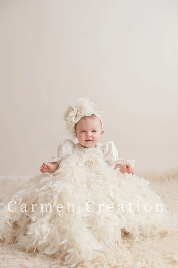 modern christening dress