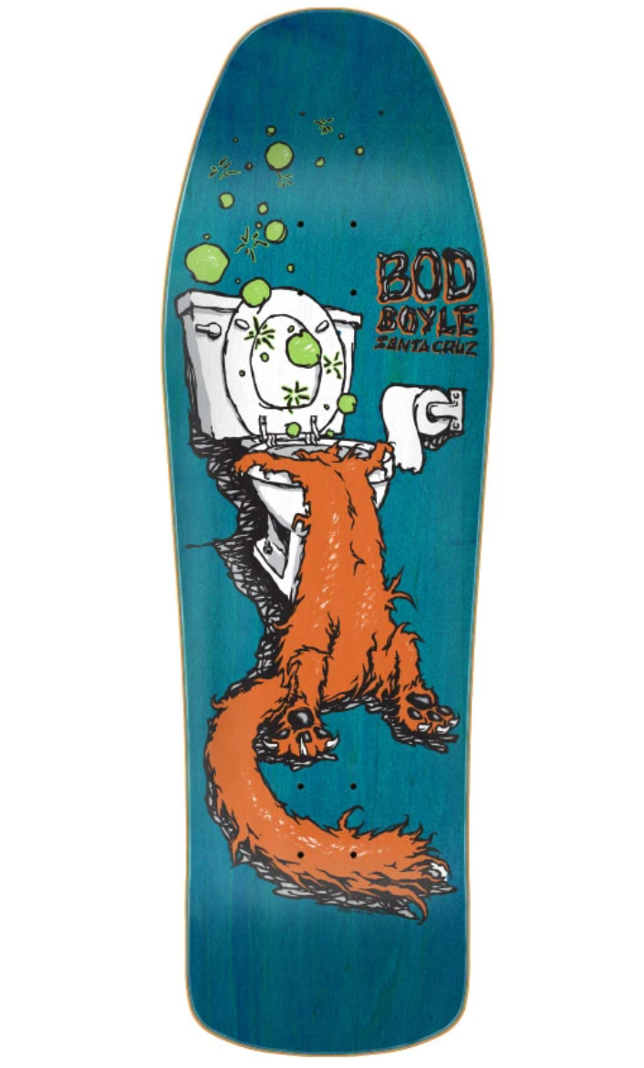 Joseph Banks dichters maatschappij Santa Cruz Boyle Sick Cat Reissue Skateboard Deck – Banned Skate Shop