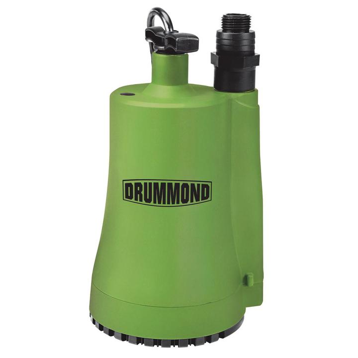 Pompe submersible 1/3 HP 2000 GPH DRUMMOND – sosoutils