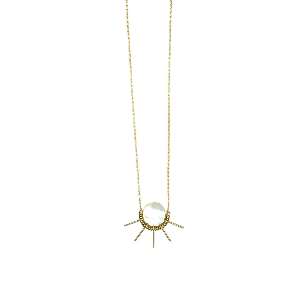 Sunlight Necklace (long) – Marida Jewelry