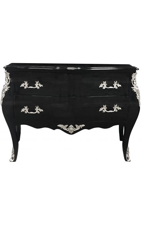 Modern Baroque Dresser Black Luxe Furniture Inc